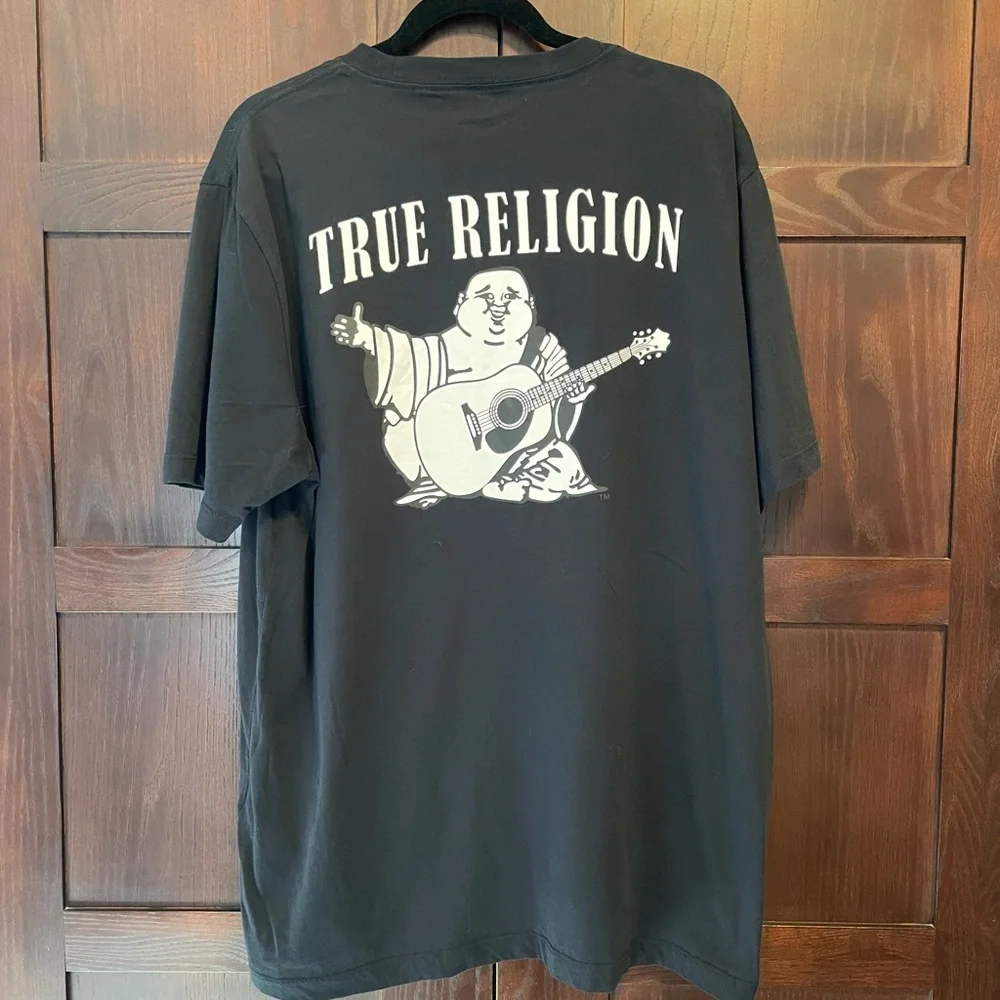 True Religion ~ BUDDHA LOGO TEE